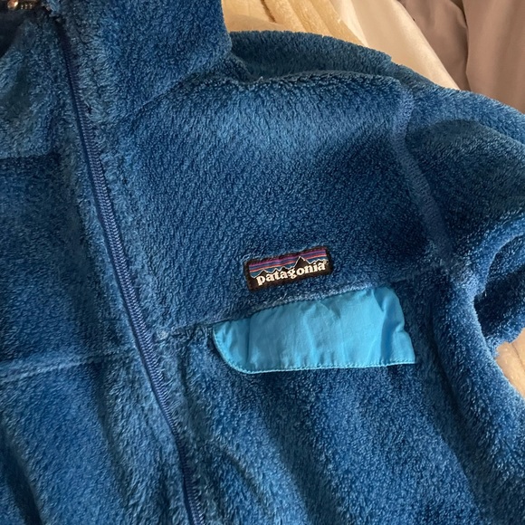 Blue Patagonia Zip Up Fleece - Picture 2 of 5
